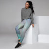 Green Galaxy Space Women's Joggers-grizzshop