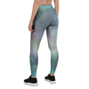 Green Galaxy Space Women's Leggings-grizzshop