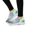 Green Galaxy Space Women's Sneakers-grizzshop