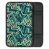 Green Geometric Abstract Car Console Cover-grizzshop