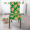 Green Gingerbread Man Chirstmas Pattern Print Chair Cover-grizzshop