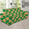 Green Gingerbread Man Chirstmas Pattern Print Sofa Covers-grizzshop