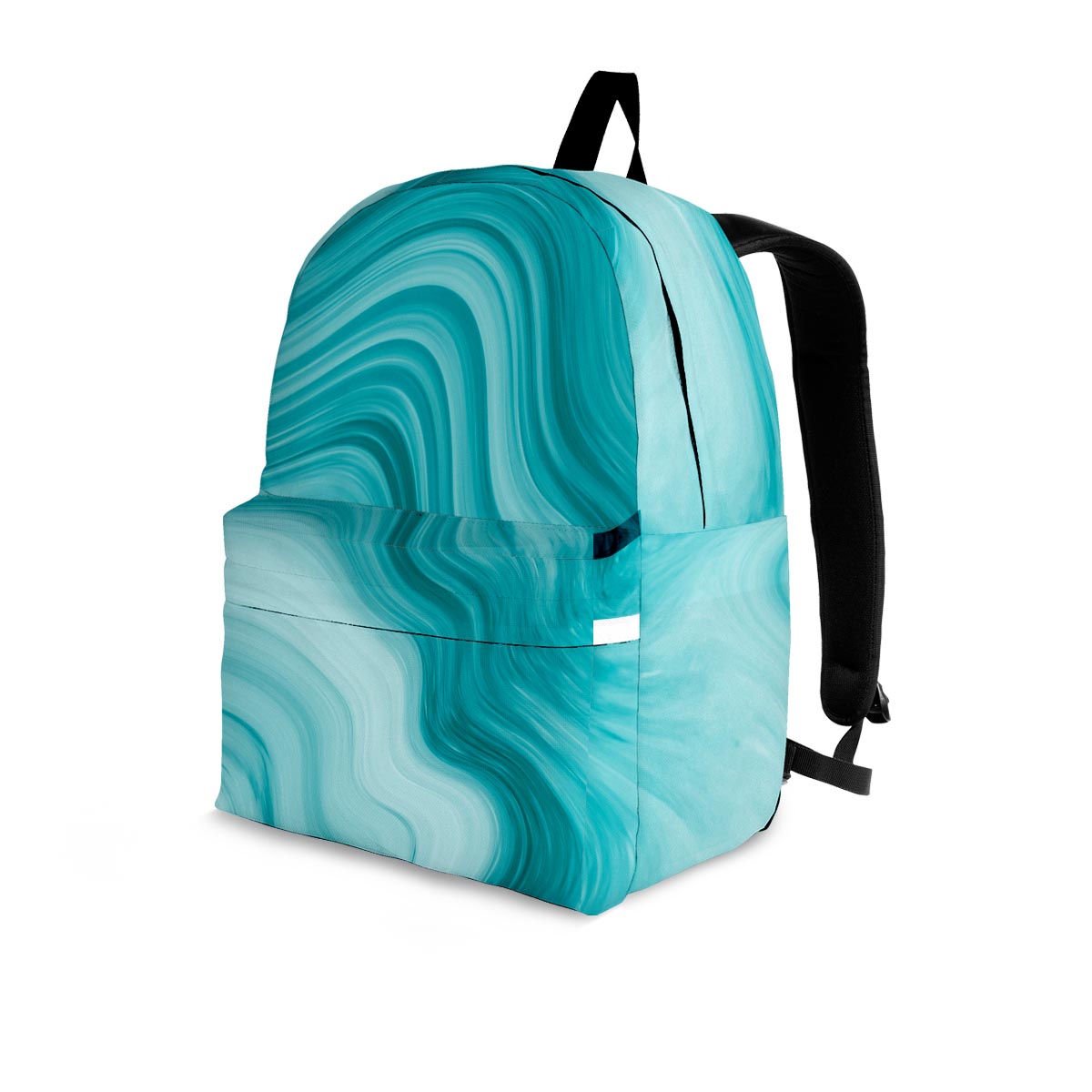 Green Ink Marble Backpack-grizzshop