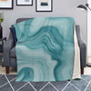 Green Ink Marble Blanket-grizzshop