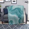 Green Ink Marble Blanket-grizzshop