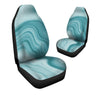 Green Ink Marble Car Seat Covers-grizzshop