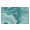 Green Ink Marble Door Mat-grizzshop