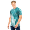 Green Ink Marble Men T Shirt-grizzshop