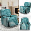 Green Ink Marble Recliner Cover-grizzshop