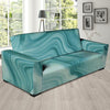 Green Ink Marble Sofa Cover-grizzshop