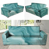 Green Ink Marble Sofa Cover-grizzshop