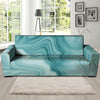 Green Ink Marble Sofa Cover-grizzshop