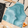 Green Ink Marble Women's Apron-grizzshop