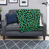 Green Leopard Blanket-grizzshop