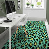 Green Leopard Floor Mat-grizzshop