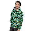 Green Leopard Men's Hoodie-grizzshop