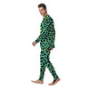 Green Leopard Men's Pajamas-grizzshop