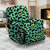 Green Leopard Recliner Cover-grizzshop