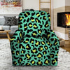 Green Leopard Recliner Cover-grizzshop