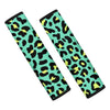 Green Leopard Seat Belt Cover-grizzshop