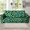 Green Leopard Sofa Cover-grizzshop