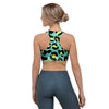 Green Leopard Sports Bra-grizzshop