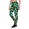 Green Leopard Women's Leggings-grizzshop