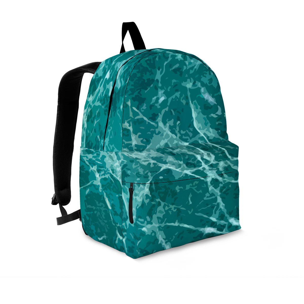 Green Malachite Marble Backpack-grizzshop