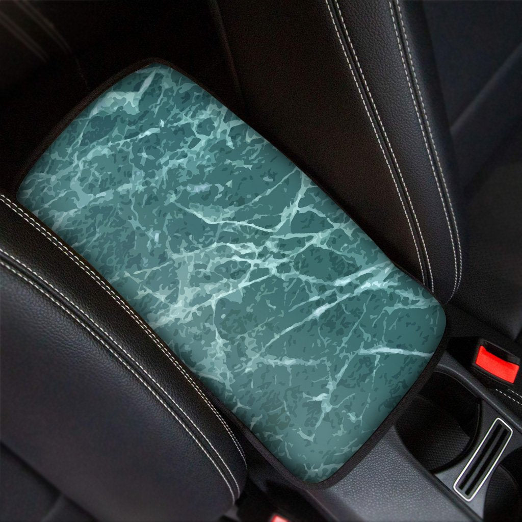 Green Malachite Marble Car Console Cover-grizzshop