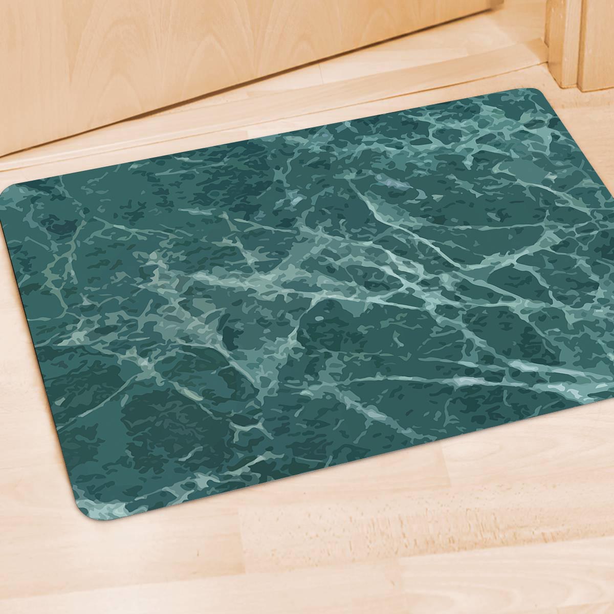 Green Malachite Marble Door Mat-grizzshop