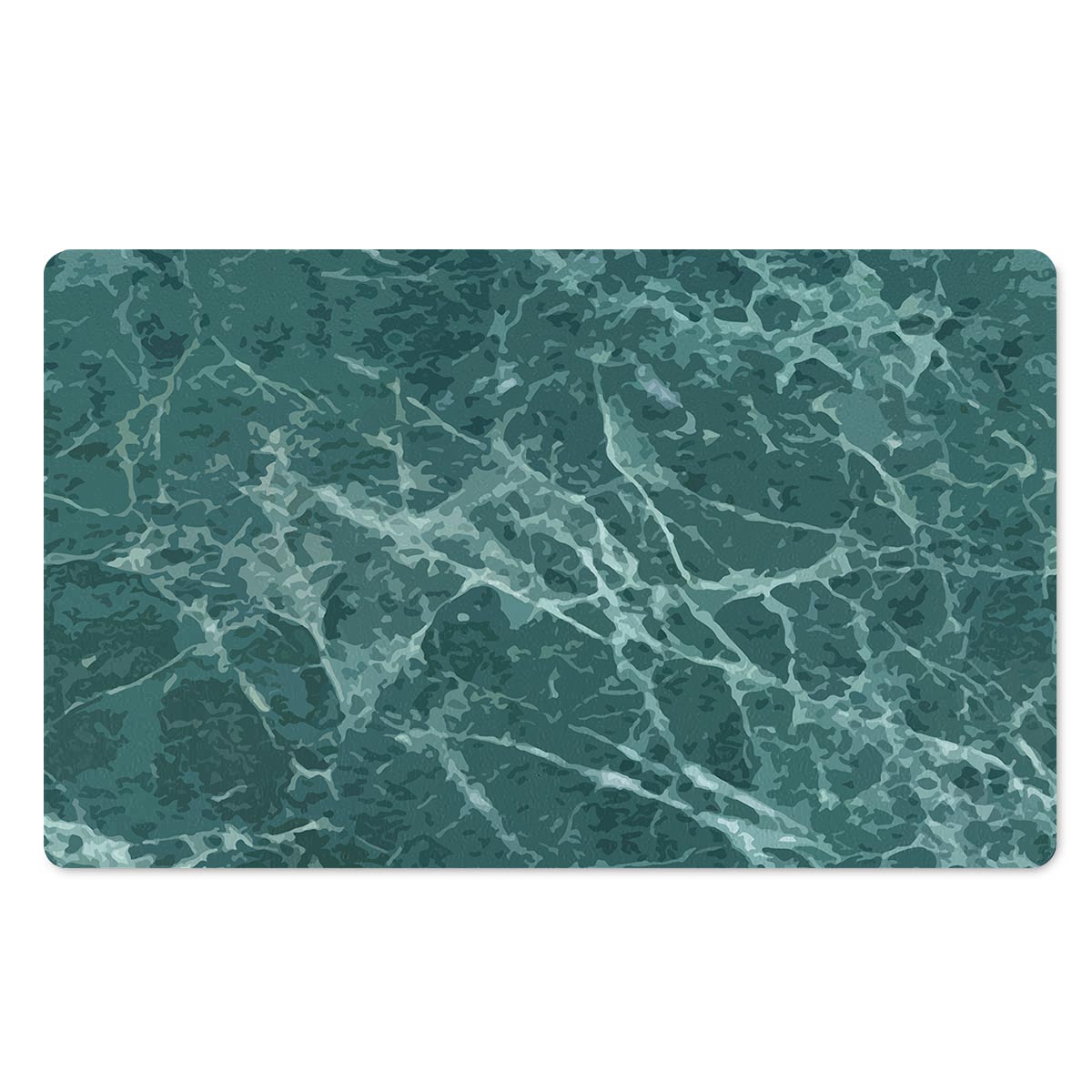 Green Malachite Marble Door Mat-grizzshop