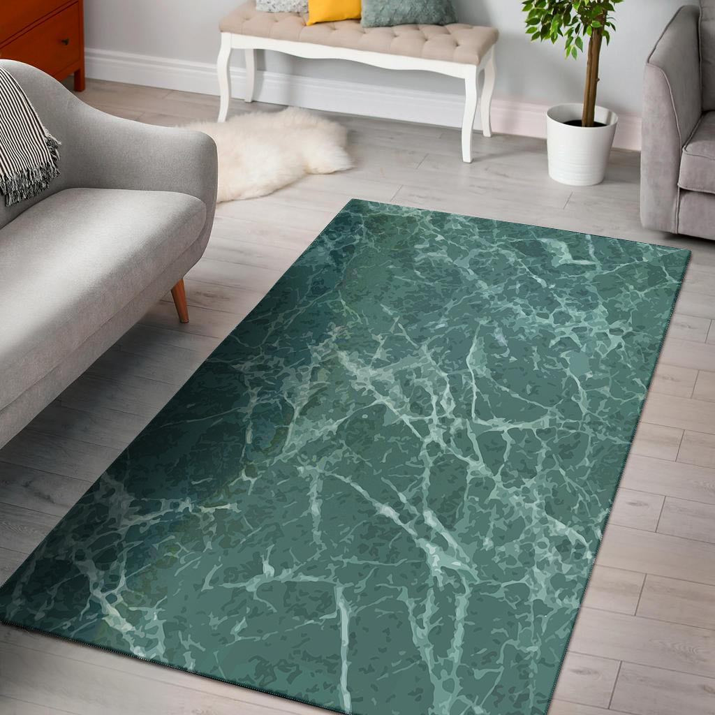 Green Malachite Marble Floor Mat-grizzshop