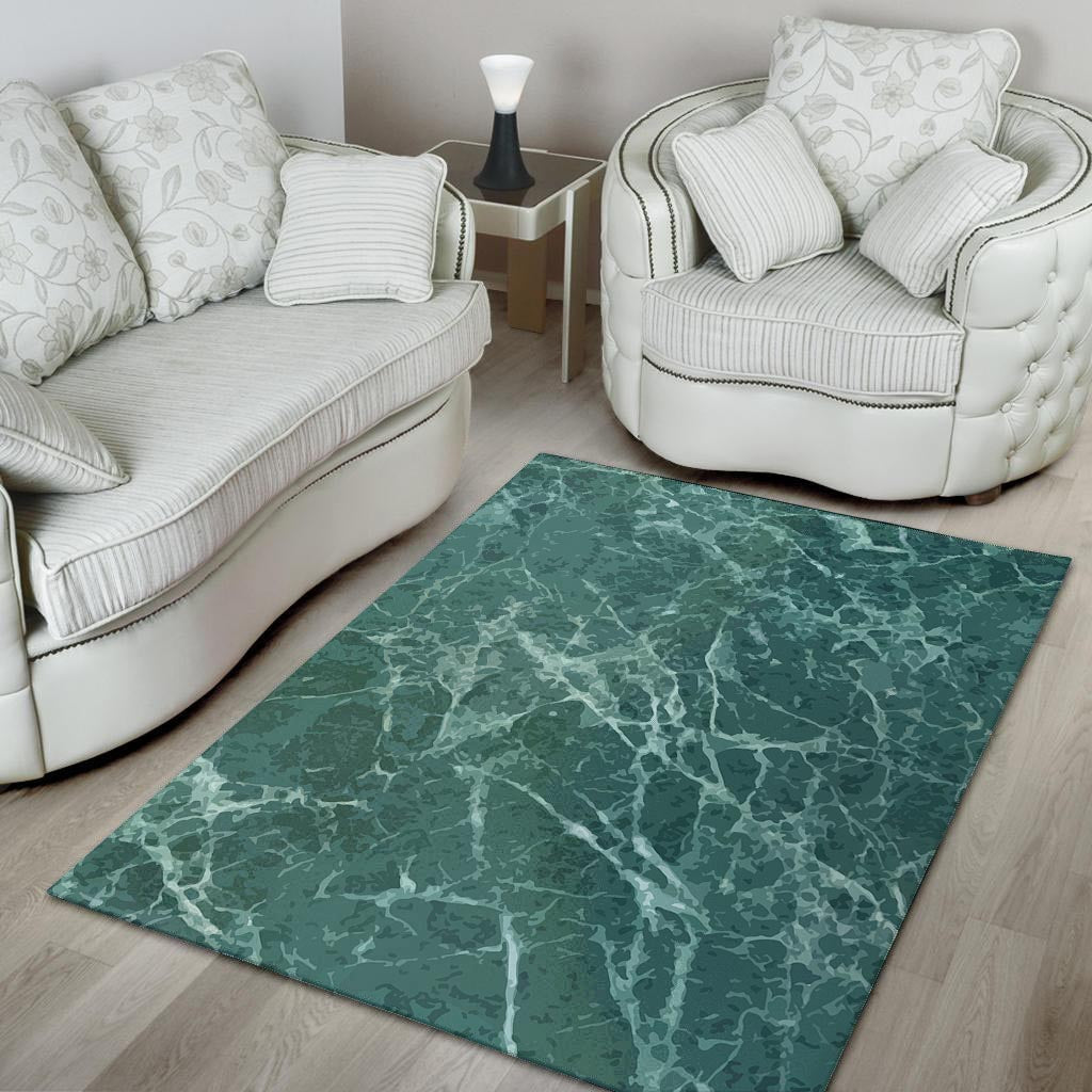 Green Malachite Marble Floor Mat-grizzshop