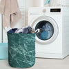 Green Malachite Marble Laundry Basket-grizzshop