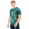 Green Malachite Marble Men T Shirt-grizzshop