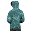 Green Malachite Marble Men's Hoodie-grizzshop