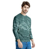 Green Malachite Marble Men's Sweatshirt-grizzshop