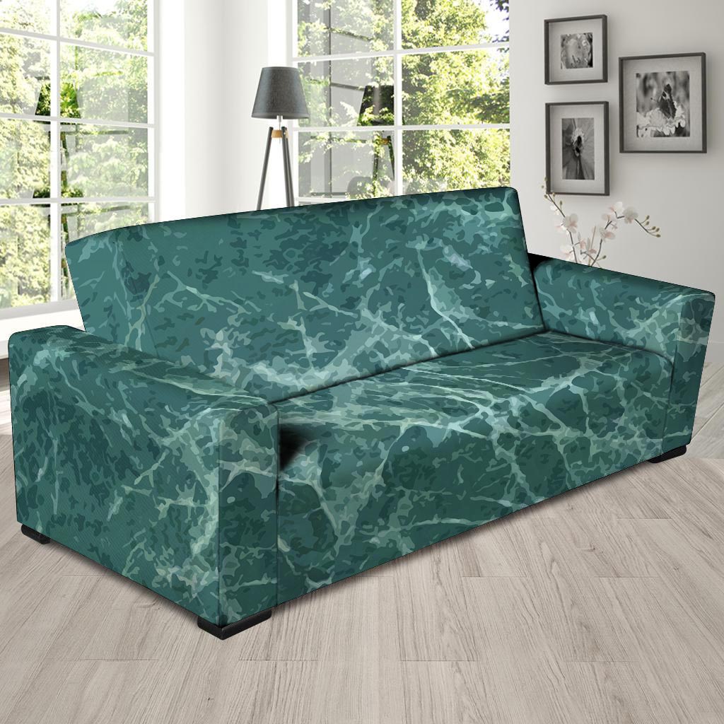 Green Malachite Marble Sofa Cover-grizzshop