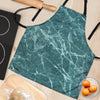 Green Malachite Marble Women's Apron-grizzshop