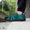 Green Malachite Marble Women's Sneakers-grizzshop