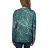 Green Malachite Marble Women's Sweatshirt-grizzshop