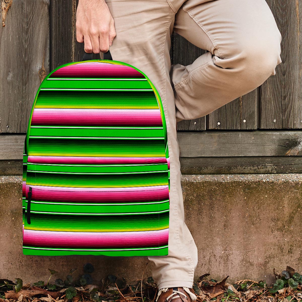 Green Mexican Baja Backpack-grizzshop