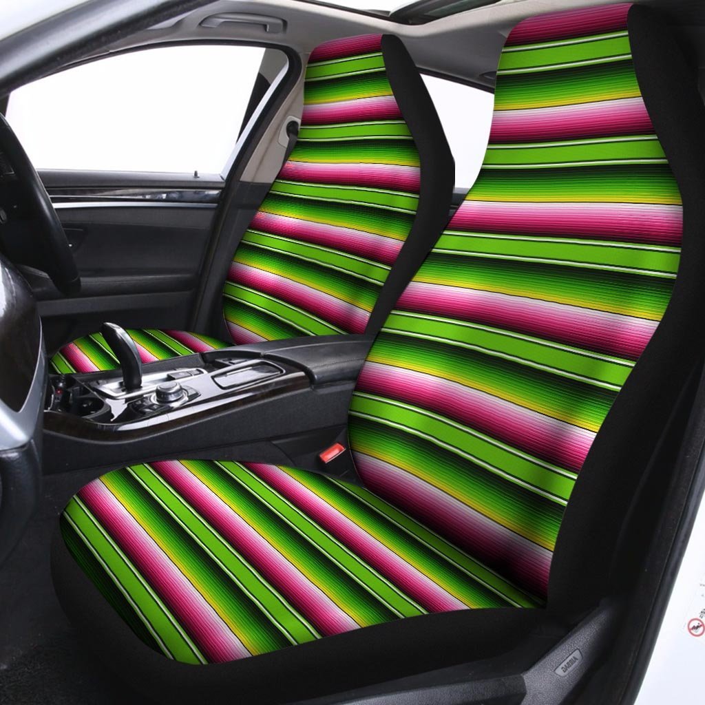 Green Mexican Baja Car Seat Covers-grizzshop