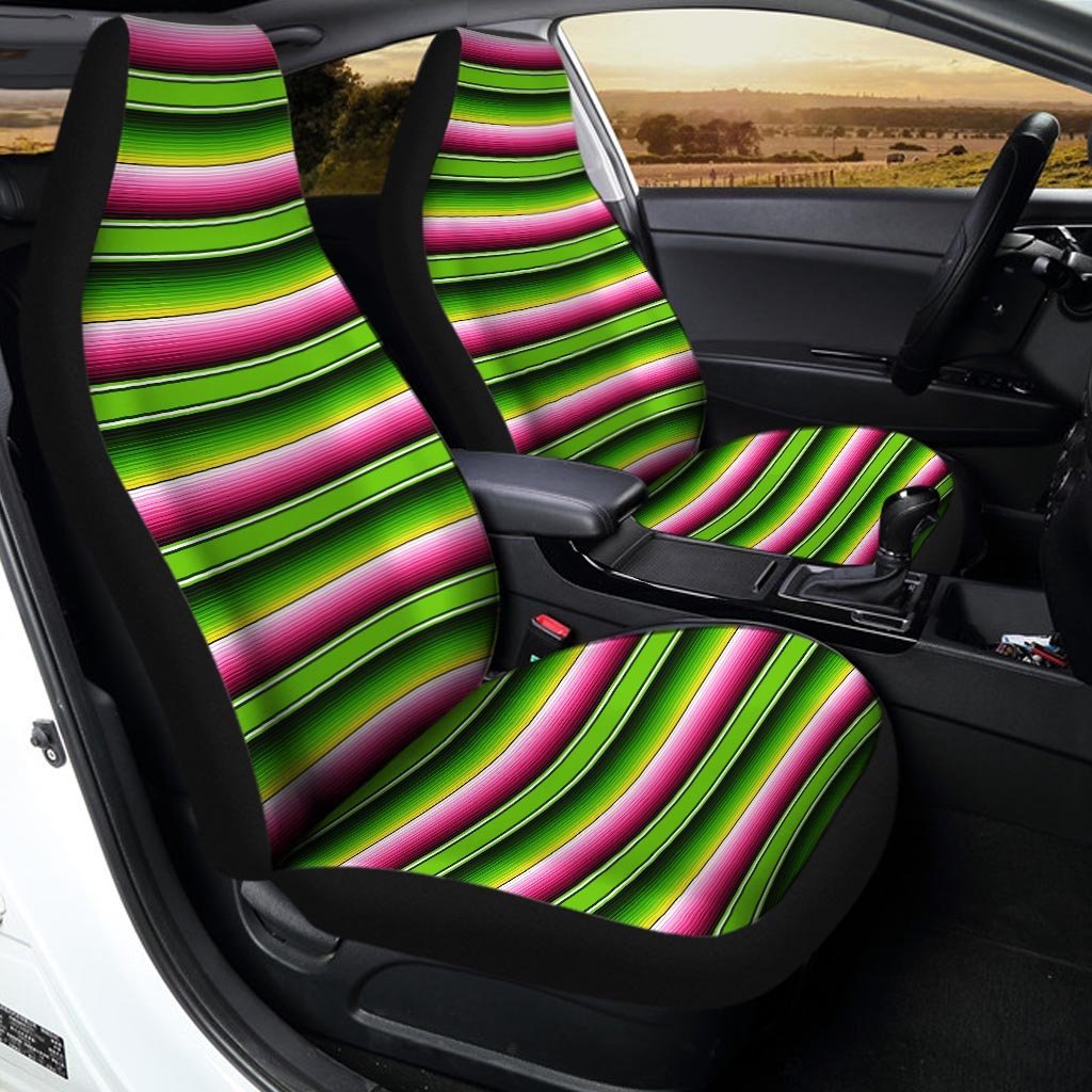 Green Mexican Baja Car Seat Covers-grizzshop