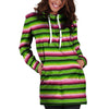 Green Mexican Baja Hoodie Dress-grizzshop