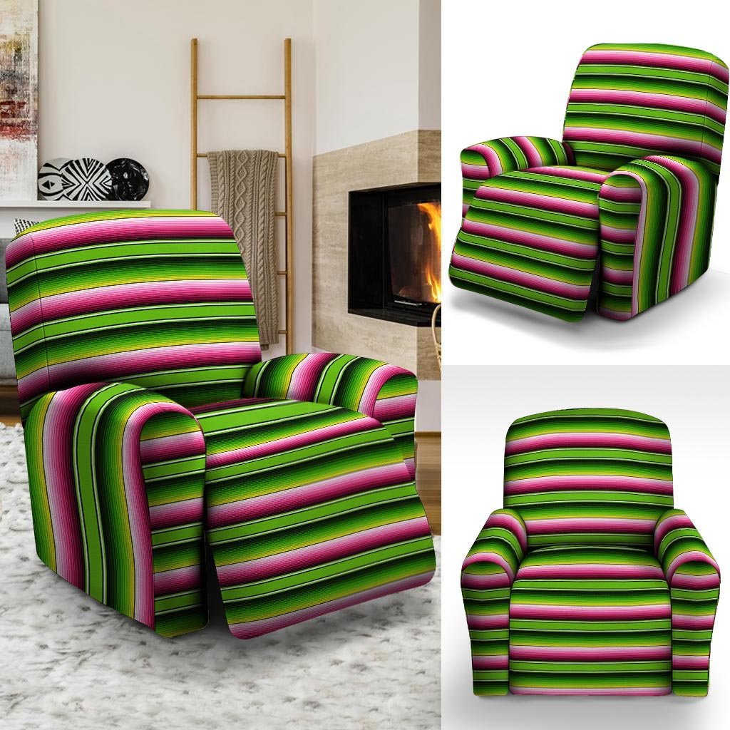 Green Mexican Baja Recliner Cover-grizzshop