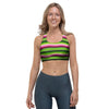 Green Mexican Baja Sports Bra-grizzshop