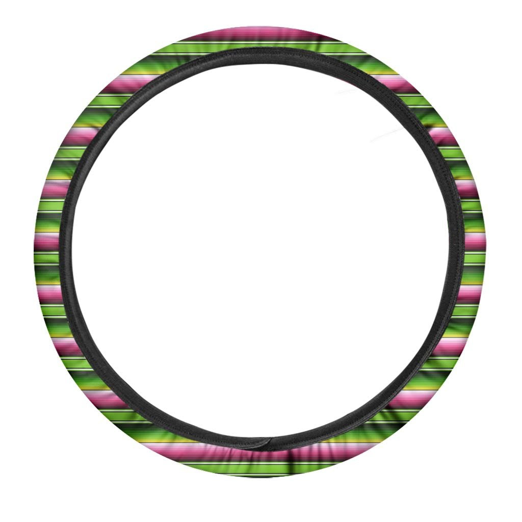 Green Mexican Baja Steering Wheel Cover-grizzshop