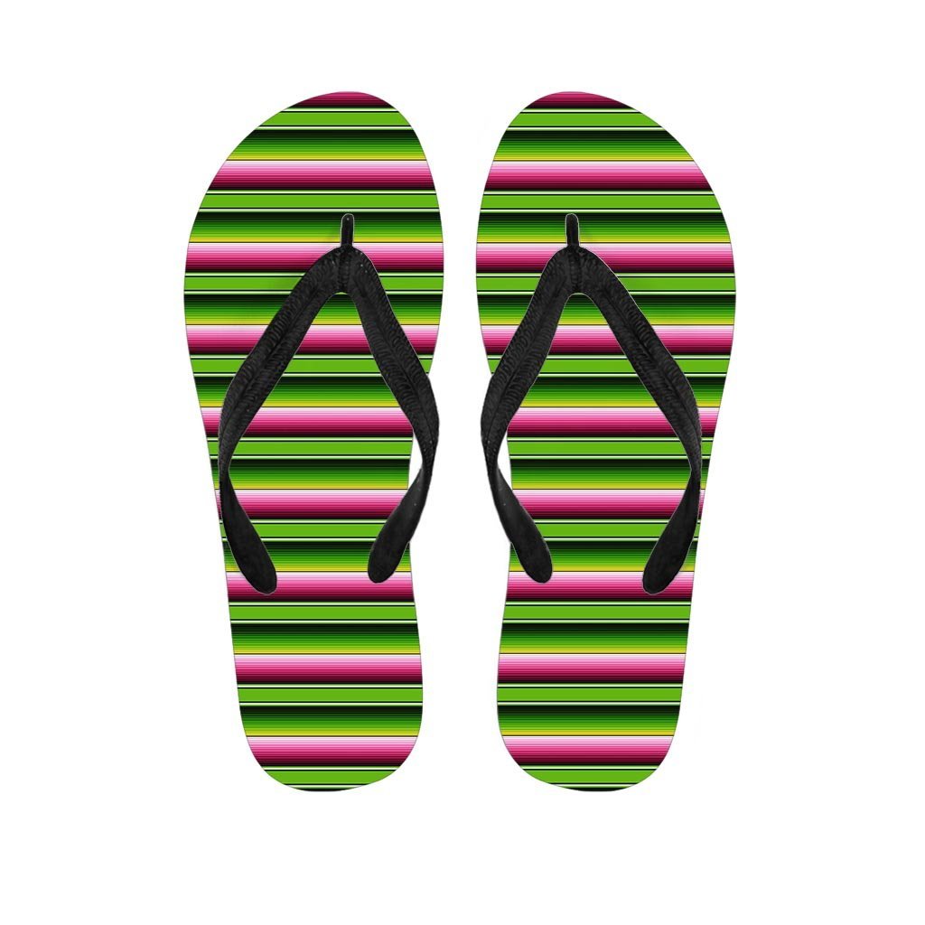 Green Mexican Baja Women's Flip Flops-grizzshop