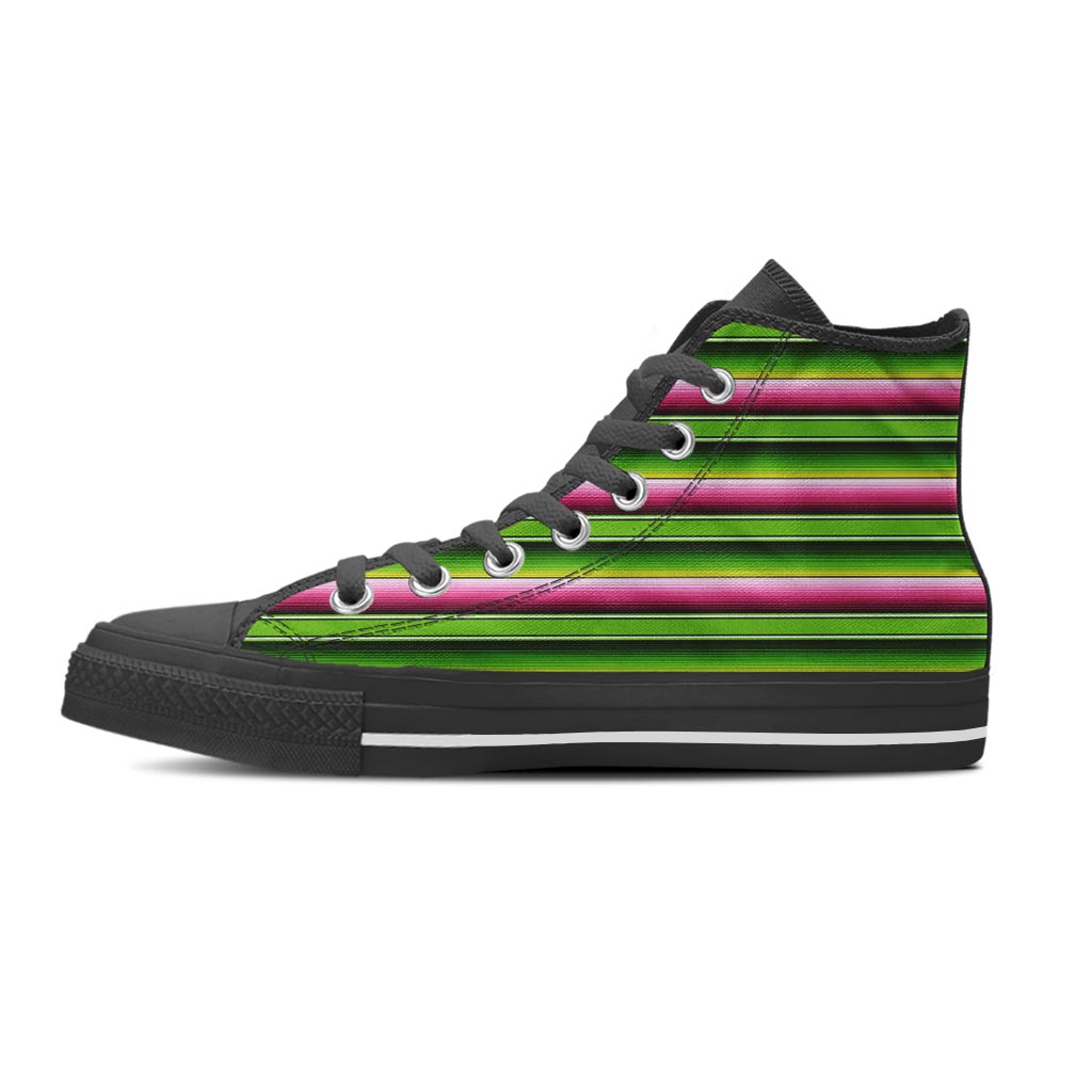 Green Mexican Baja Women's High Top Shoes-grizzshop